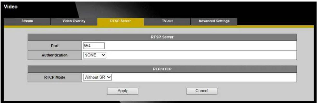 Brickcom OB-202Ae - RTSP Server - 1