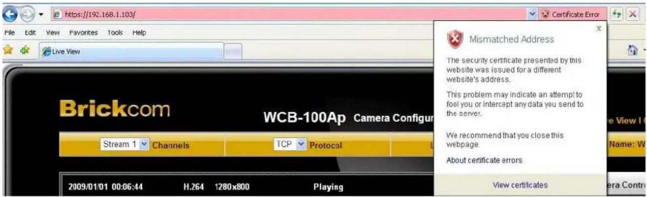 Brickcom OB-202Ae - HTTP/HTTPS - 4