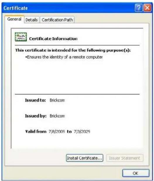Brickcom OB-202Ae - HTTP/HTTPS - 5