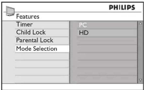 PHILIPS 52PFL7403 - Configure HD mode9.1 - 3
