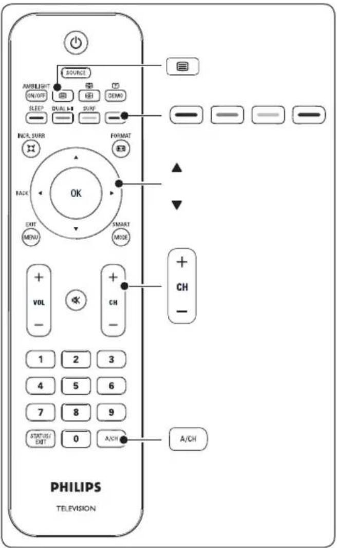 PHILIPS 52PFL7403 - Use teletext4.4 - 1