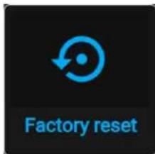 Factory reset