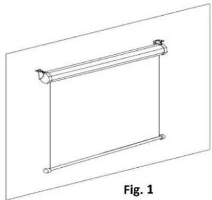 Elite Screens VMAX135UWH2 - Installation Instructions - 1