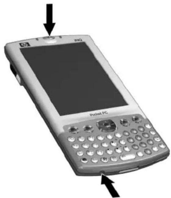 HP iPAQ h4150 - Performing a Full Reset - 3