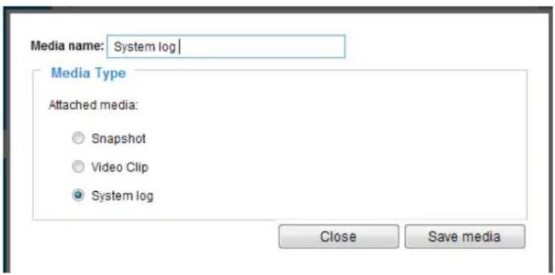 Vivotek Supreme IP8162 - Media type - System log - 1