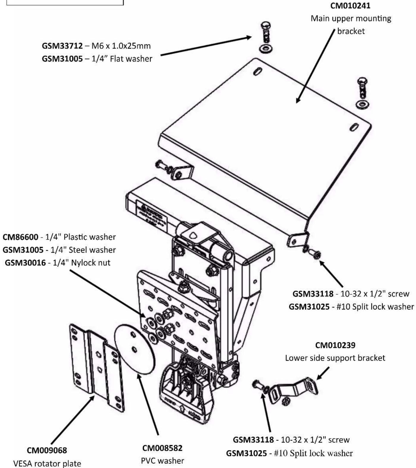 Havis C-DMM-3002 - C-DMM-3002 Assembly - 1
