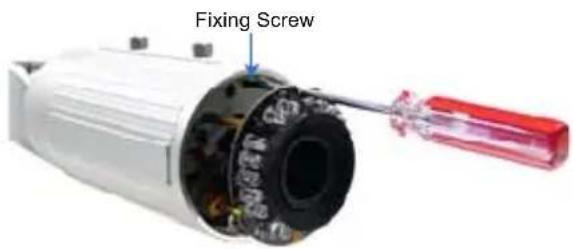 Geovision Target GV-EDR1100 - Adjusting Lens and Inserting a Memory Card - 3