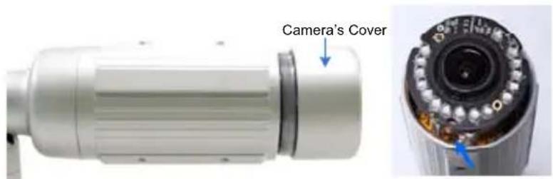 Geovision Target GV-EDR1100 - Adjusting Lens and Inserting a Memory Card - 1