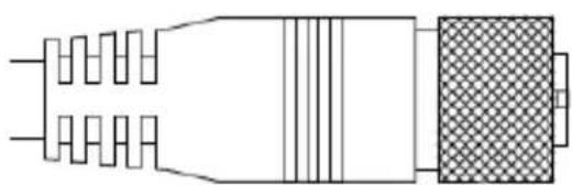 Geovision Target GV-EDR1100 - Waterproof M12 4-Pin Female Connector - 1