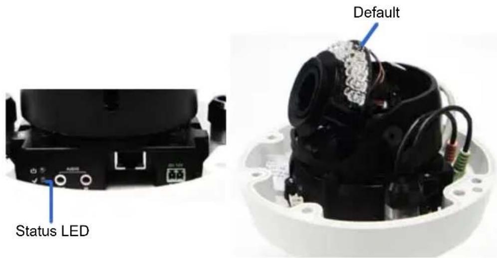 Geovision Target GV-EDR1100 - Target Vandal Proof IP Dome - 1