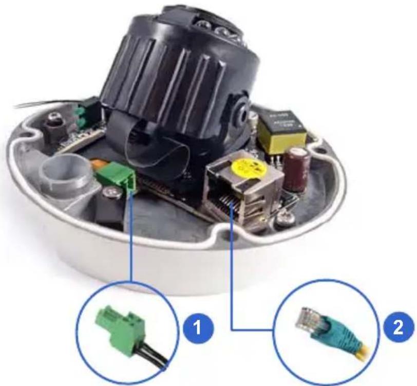 Geovision Target GV-EDR1100 - Connecting the Camera - 1