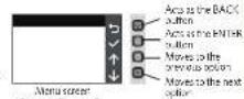 NAVMAN MiVue 700 - Function keys - 2