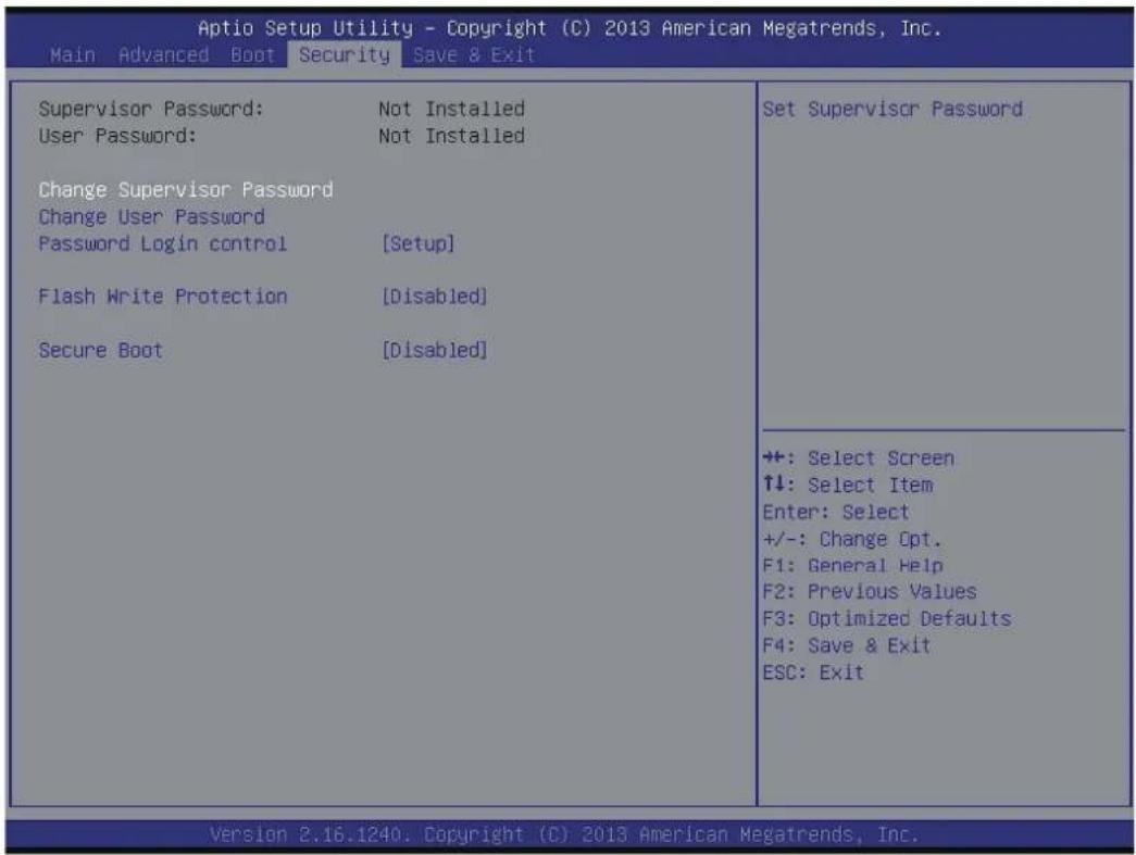 Shuttle XPC SH97R6 - Security - 1