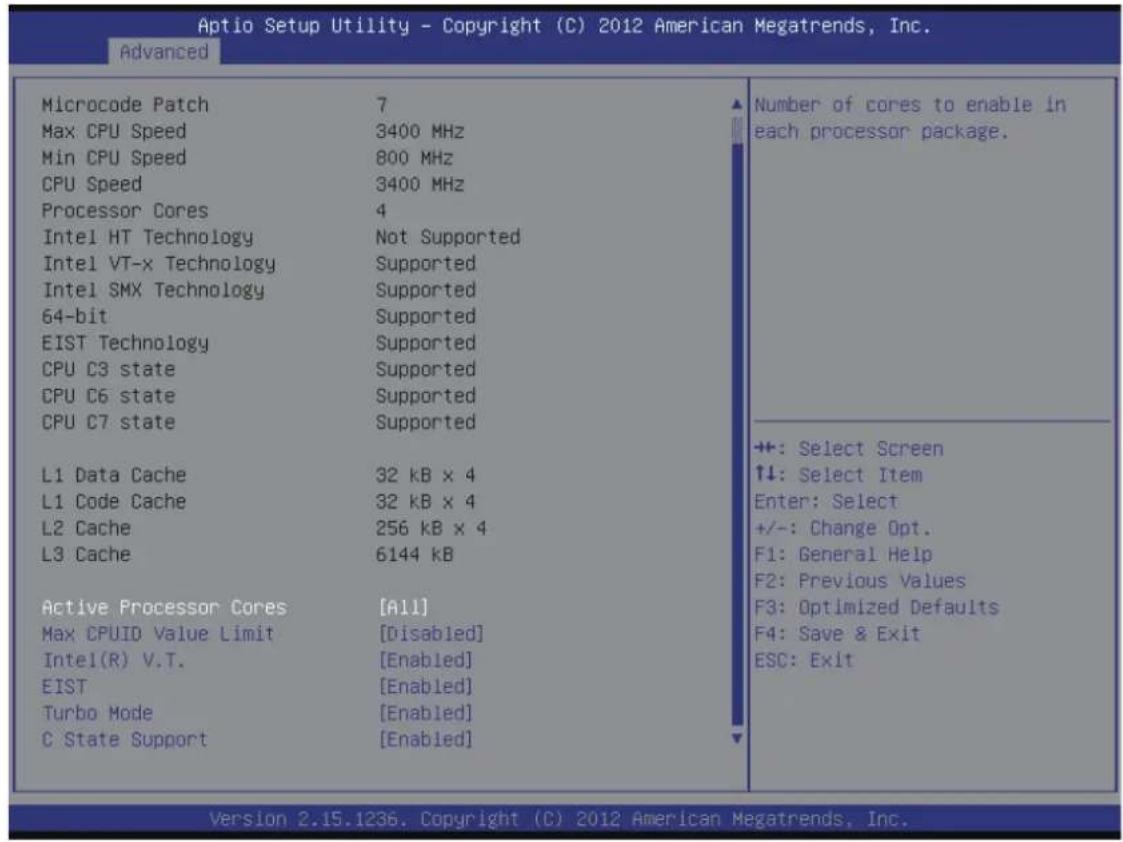 Shuttle XPC SH97R6 - CPU Configuration - 2