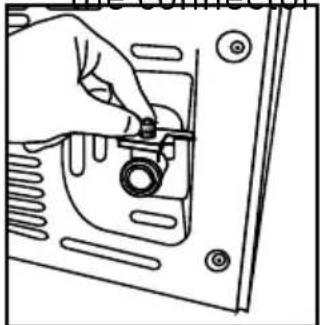 GRUNDIG GQN1233XN - To connect the water hose to the product, follow the instructions below. - 1