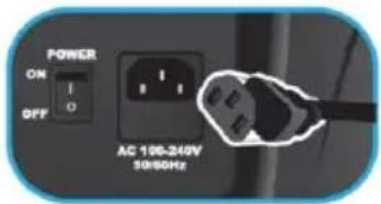 POWER ON OFF AC 100-240V 50/60Hz