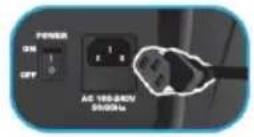 BLAUPUNKT PA20LED - Свързване на електрическото захранване - 1