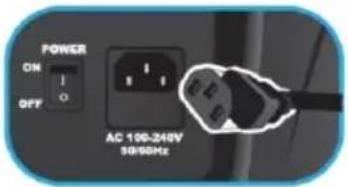 POWER ON OFF AC 100-240V 50/60Hz