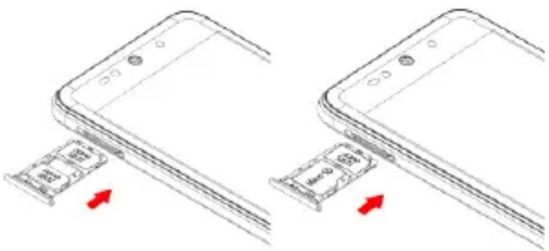 BLAUPUNKT SL 02 - Vložení paměťové karty a karet SIM - 1