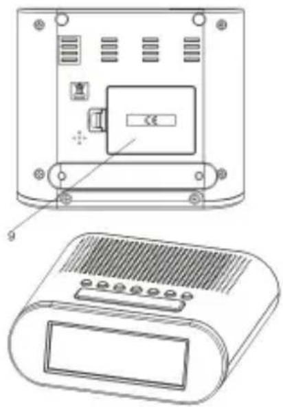 BLAUPUNKT CR3BK - HLAVNÍ JEDNOTKA - 2