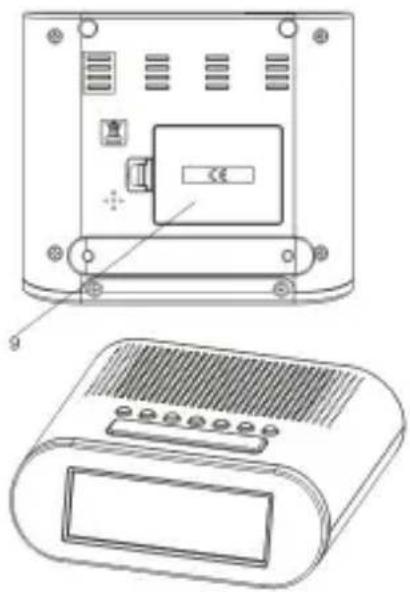 BLAUPUNKT CR3BK - - MAIN UNIT - 2