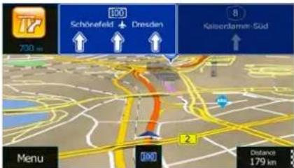 100 Schönefeld: + Dresden 700 m 8 Kaisenlamm-Süd Menu 100 Distance: 179 km