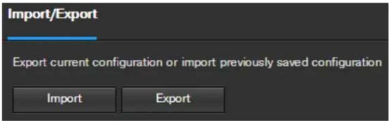 Amcrest IPM-743ES - Import/Export - 1