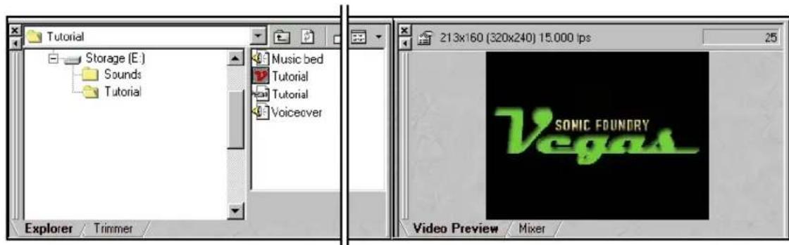 Tutorial Storage (E:) Sounds Tutorial Music bed Tutorial Tutorial Voiceover Explorer Trimmer 213x160 (320x240) 15.000 fps 25 Vegas SONIC FOUNDRY Video Preview Mixer