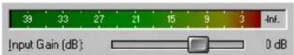 SONY Vegas Pro 1 - Input Gain (dB) control - 1