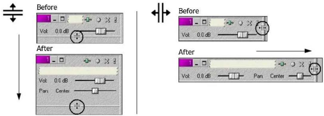Before 1 - Vol: 0.0 dB After 1 - Vol: 0.0 dB Before 1 - Vol: 0.0 dB After 1 - Vol: 0.0 dB Pan Center Pan Center