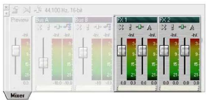 44.100 Hz, 16-bit Preview Bus A Bus B FX 1 FX 2 Mixer -Inf -Inf -Inf -Inf -Inf -Inf -Inf -Inf -Inf -Inf -Inf -Inf -Inf -Inf -Inf -Inf -Inf -Inf -Inf -Inf -Inf -Inf -Inf -Inf -Inf -Inf -Inf -Inf -Inf -Inf -Inf -Inf -Inf -Inf