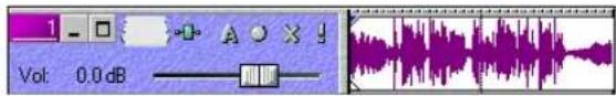 1 - □ -0 A O X ! Vol: 0.0 dB