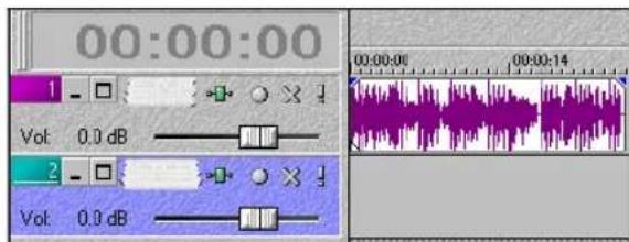 00:00:00 1 - □ : Vol 0.0 dB 2 - □ : Vol 0.0 dB 00:00:00 00:00:14