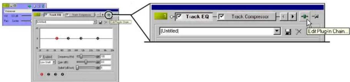 Track EQ Track Compressor [Untitled] Edit Plug-in Chain...