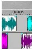 SONY Vegas Pro 1 - Events before delete Clipboard contents Events after delete - 2