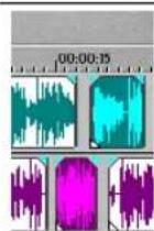 SONY Vegas Pro 1 - Events before delete Clipboard contents Events after delete - 1