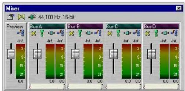 Mixer 44,100 Hz, 16-bit Preview -Inf. 3 9 15 21 0.0 -Inf. 3 9 15 21 0.0 -Inf. 3 9 15 21 0.0 -Inf. 3 9 15 21 0.0 -Inf. 3 9 15 21 0.0 -Inf. 3 9 15 21 0.0 -Inf. 3 9 15 21 -Inf. 3 9 15 21