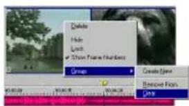 Delete Hold Lunch ✓ Thin Frame Numbers Create New Remove Flow Open