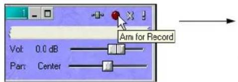 Arm for Record Vol: 0.0 dB Part: Center