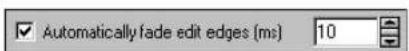 SONY Vegas Pro 1 - Adjusting the fade length for editing events - 1