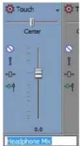 Touch Center +0= +9 0.0 Headphone Mix