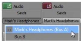 SONY Vegas Pro 10.0 - Creating a Cue (Headphone) Mix with the Mixing Console - 2