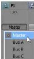 SONY Vegas Pro 10.0 - Changing an effects chain's output device - 1