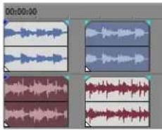 SONY Vegas Pro 10.0 - Cutting selected events - 1