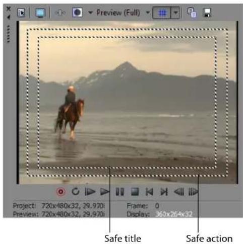 Preview (Full) Project: 720x480x32, 29.970i Preview: 720x480x32, 29.970i Frame: 0 Display: 360x264x32 Safe title Safe action