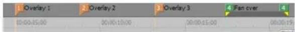SONY Vegas Pro 10.0 - Marker bar - 1