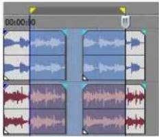 SONY Vegas Pro 10.0 - Copying a time selection - 1