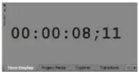 00:00:08;11 Time Display Project Media Explorer Transition