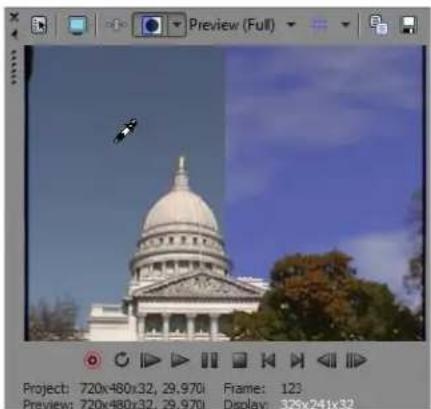 SONY Vegas Pro 10.0 - Chroma keying - 3