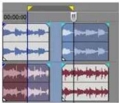 SONY Vegas Pro 10.0 - Cutting a time selection and events - 1